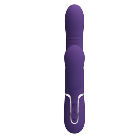 PRETTYLOVE Mariana Vibrator 4 в 1 – силиконов мултифункционален вибратор