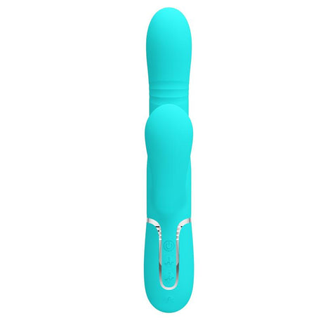 PRETTYLOVE Mariana Vibrator 4 в 1 – многофункционален силиконов стимулатор