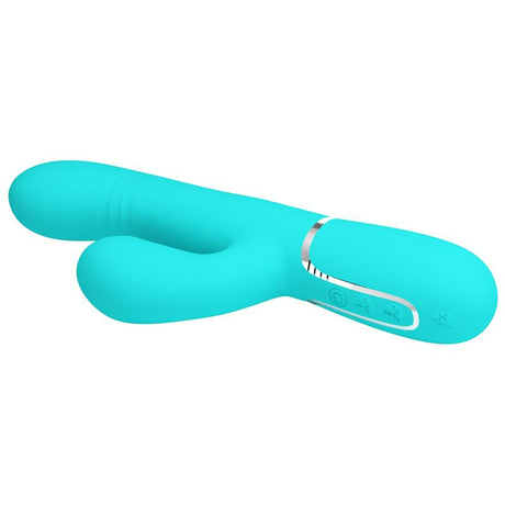 PRETTYLOVE Mariana Vibrator 4 в 1 – многофункционален силиконов стимулатор