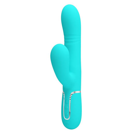 PRETTYLOVE Mariana Vibrator 4 в 1 – многофункционален силиконов стимулатор