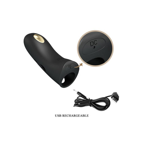 PRETTYLOVE Marico Finger Sleeve – пръстен с електростимулация и вибрация