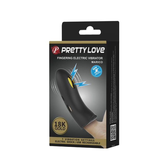 PRETTYLOVE Marico Finger Sleeve – пръстен с електростимулация и вибрация
