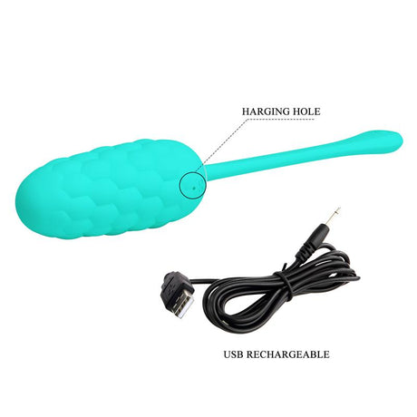 PRETTYLOVE Marina Vibrating Egg – вибриращо яйце с 12 режима