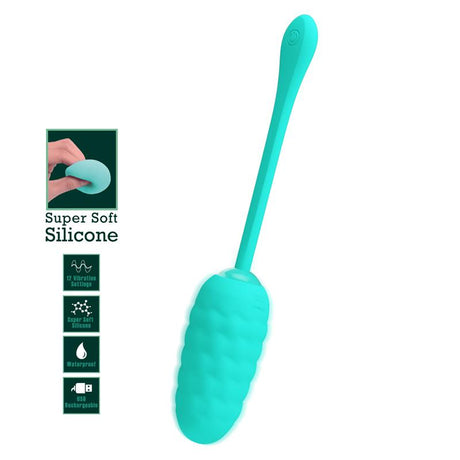 PRETTYLOVE Marina Vibrating Egg – вибриращо яйце с 12 режима