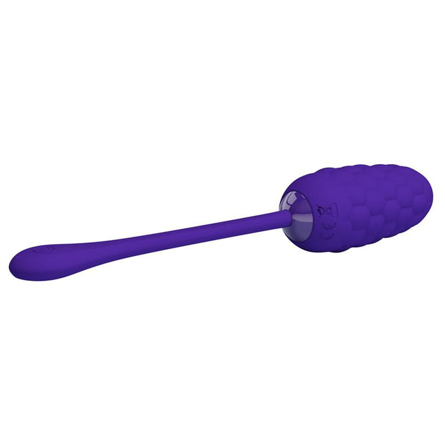 PRETTYLOVE Marina Vibrating Egg Violet – вибриращо яйце с 12 режима