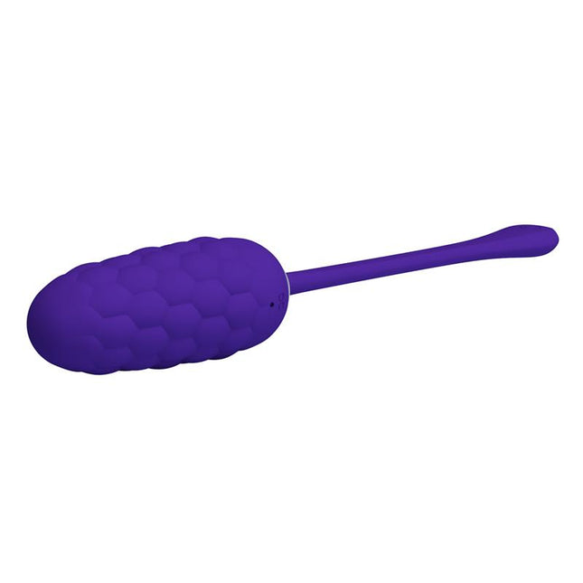 PRETTYLOVE Marina Vibrating Egg Violet – вибриращо яйце с 12 режима