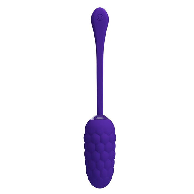 PRETTYLOVE Marina Vibrating Egg Violet – вибриращо яйце с 12 режима