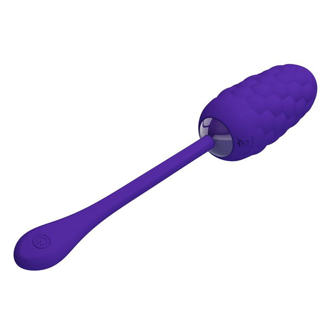PRETTYLOVE Marina Vibrating Egg Violet – вибриращо яйце с 12 режима