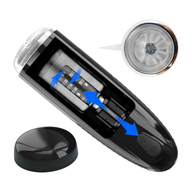 PRETTYLOVE Marlos – автоматичен мастурбатор с вибрация и USB зареждане