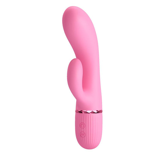PRETTYLOVE Marski – вибратор с Rabbit стимулатор и 10 режима, розов