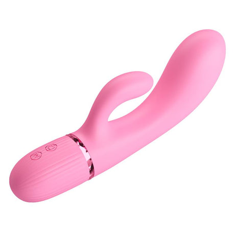 PRETTYLOVE Marski – вибратор с Rabbit стимулатор и 10 режима, розов