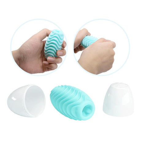 PRETTYLOVE Masturbating Sleeve Attractive – мека текстурирана мастурбатор ръкавка