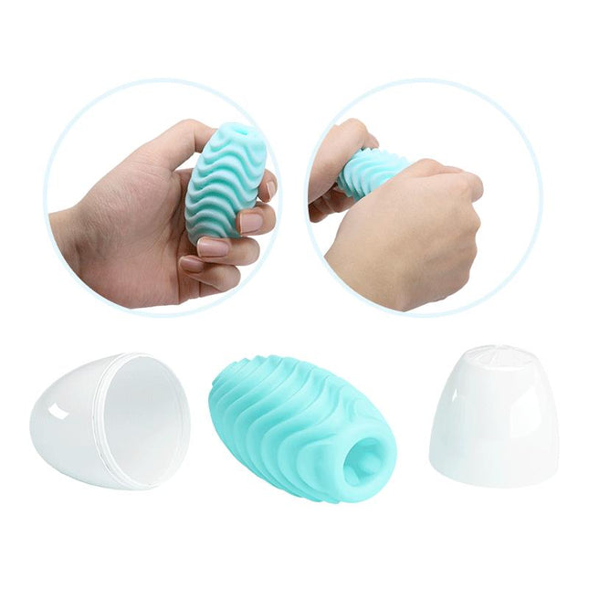 PRETTYLOVE Masturbating Sleeve Attractive – мека текстурирана мастурбатор ръкавка