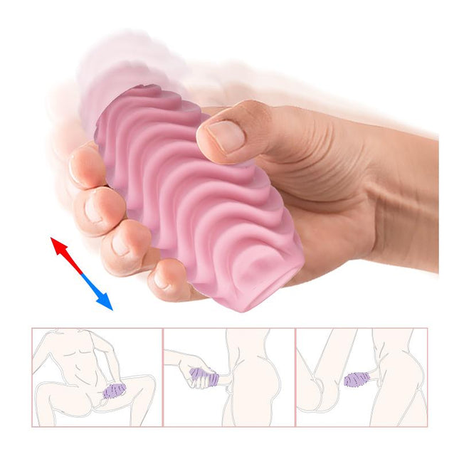 PRETTYLOVE Masturbation Sleeve Passionate – текстуриран мастурбатор за него