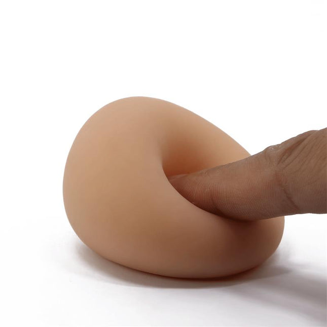 PRETTYLOVE Pleasure Egg II Orange – гъвкав мастурбатор за комфорт