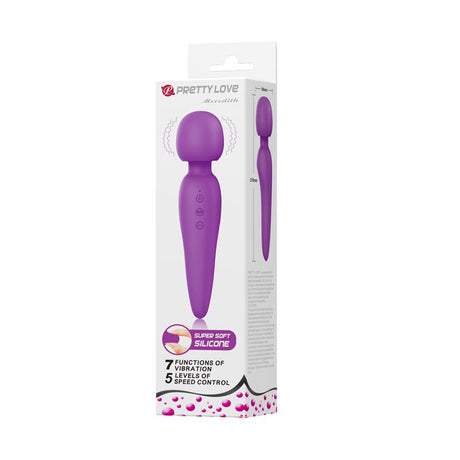 PRETTYLOVE Meredith Wand Massager – мощен USB масажор с 5 скорости