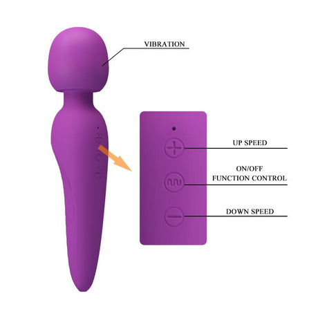 PRETTYLOVE Meredith Wand Massager – мощен USB масажор с 5 скорости