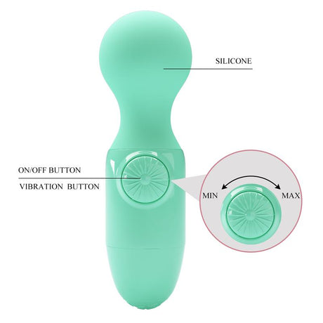 PRETTYLOVE Mini Massager Little Cute Green – компактен и мощен вибратор