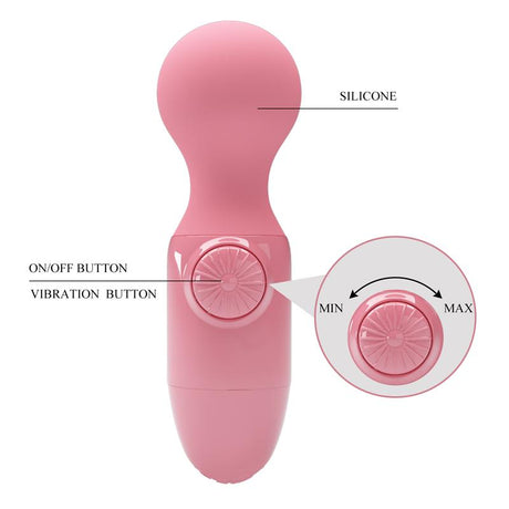 PRETTYLOVE Mini Massager Little Cute Pink – компактен и мощен вибратор