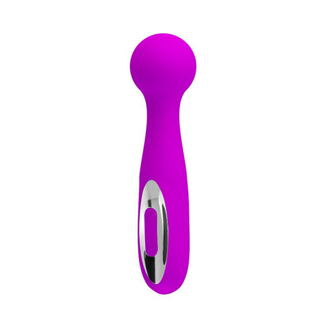 PRETTYLOVE Mini Massager Wade Purple – водоустойчив вибратор с 12 режима