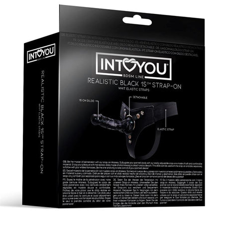 Mistress страп-он с 15 см реалистичен дилдо | Fetish by Intoyou®