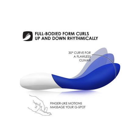 LELO MONA WAVE Midnight Blue – иновативен вибратор за G-точка