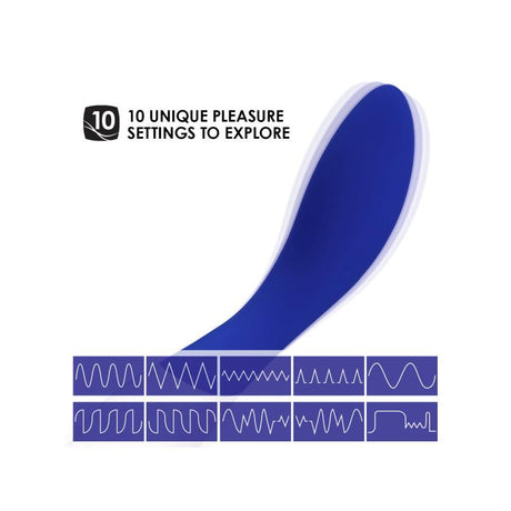 LELO MONA WAVE Midnight Blue – иновативен вибратор за G-точка