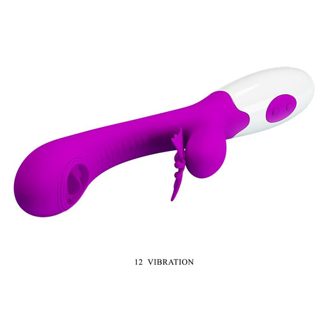 PRETTYLOVE Moth Vibe – вибратор с лизане и вибрации за прецизна стимулация