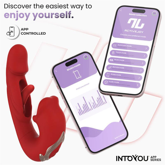Intoyou® Mouty – Вибратор с двойна стимулация и апликация