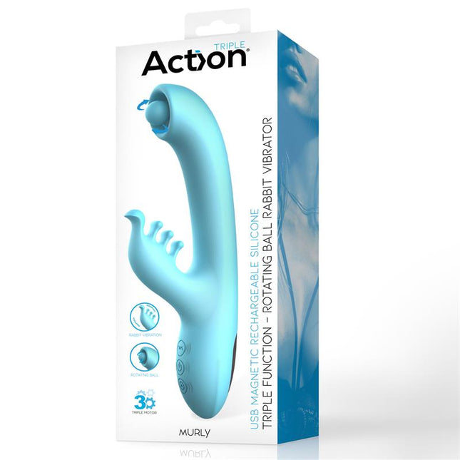Murly – Вибратор с Soft Massaging Ball 360° и тройна стимулация