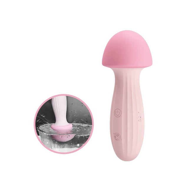 PRETTYLOVE Mushroom Vibe – компактен силиконов вибратор с 12 режима