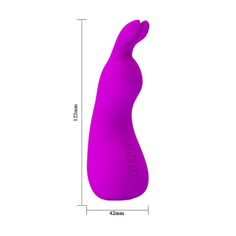 PRETTYLOVE Nakki Massager – силиконов вибратор с USB и 7 режима