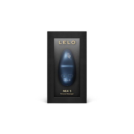 LELO Nea 3 Massager Alien Blue – компактен водоустойчив стимулатор с 10 режима