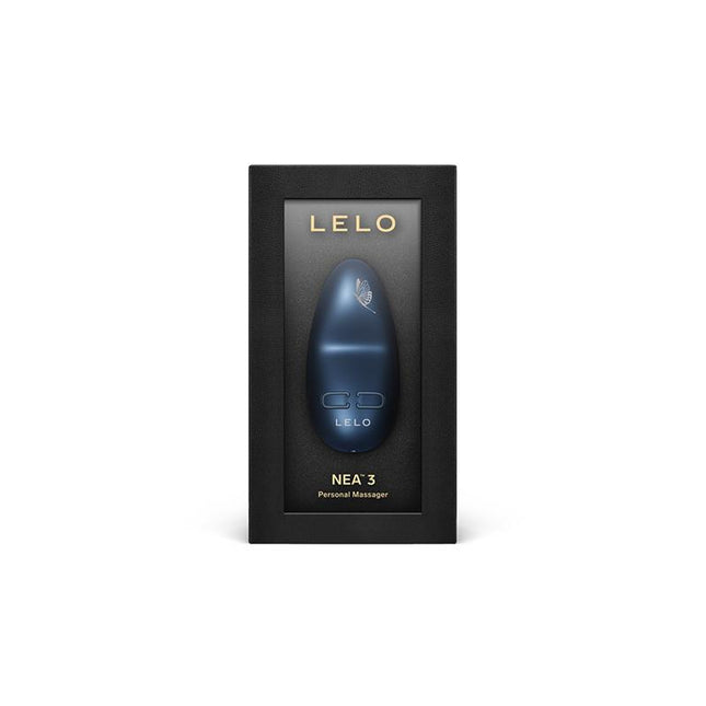 LELO Nea 3 Massager Alien Blue – компактен водоустойчив стимулатор с 10 режима