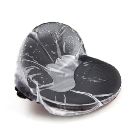 Nipple Covers with Lace Black/Red