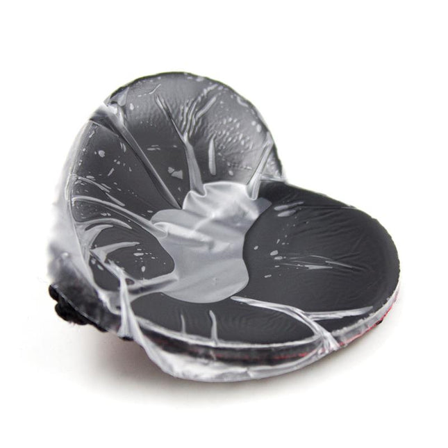 Nipple Covers with Lace Black/Red