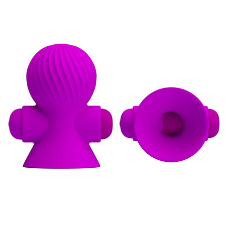 PRETTYLOVE Nipple Sucker with Vibracion Pink – вибриращ стимулатор за зърна