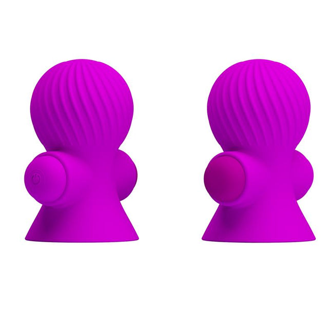 PRETTYLOVE Nipple Sucker with Vibracion Pink – вибриращ стимулатор за зърна