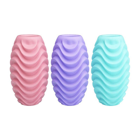 PRETTYLOVE Pack 15 броя двустранни мастурбатори яйце – разнообразни текстури