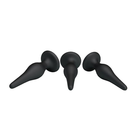 Pack 3 Butt Plug Mini Anal Kit
