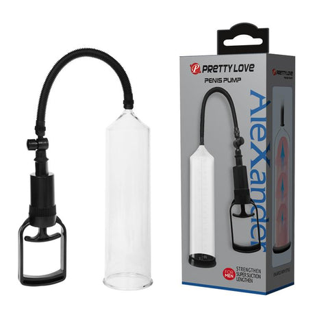 PRETTYLOVE Alexander 20 cm – вакуумна помпа за мъже