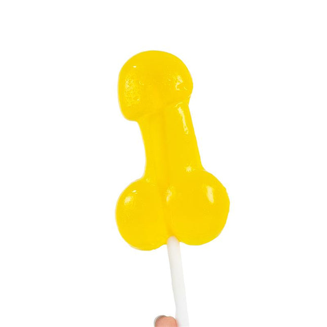 Penis Shaped Lollipop PiÒa Colada Flavor with Alcohol