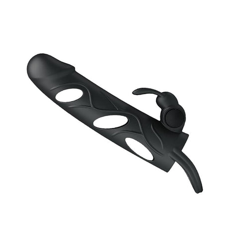 PRETTYLOVE Penis Sleeve with Vibration 5.5 – стимулатор с вибрация и текстура