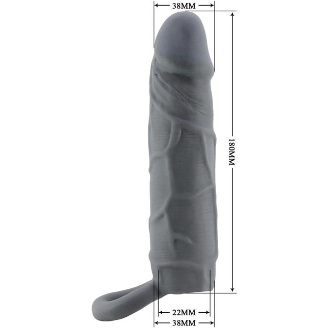 PRETTYLOVE Penis Sleeve – удебелител с регулируема каишка
