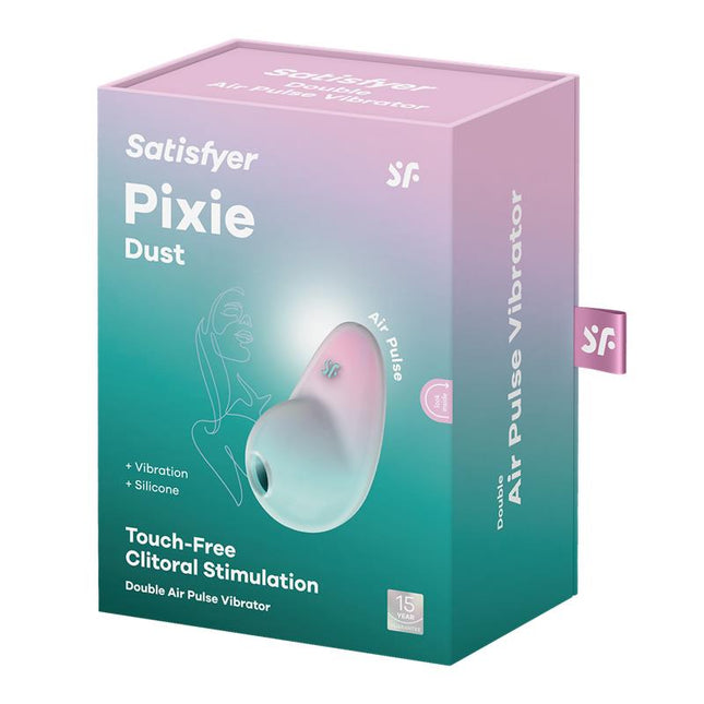 Pixie Dust Clitoris Sucker with Vibration Mint/Pink