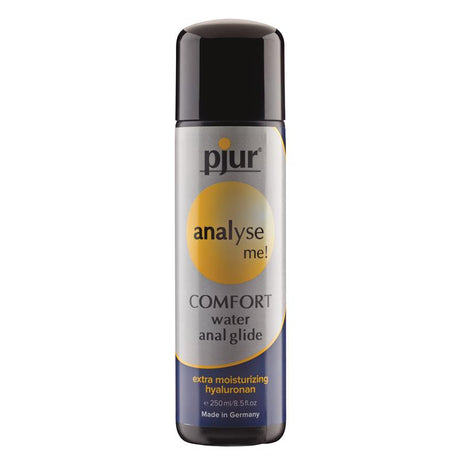 Pjur Analyse Me! Comfort Glide 250 ml – водна формула с хиалурон за анална употреба