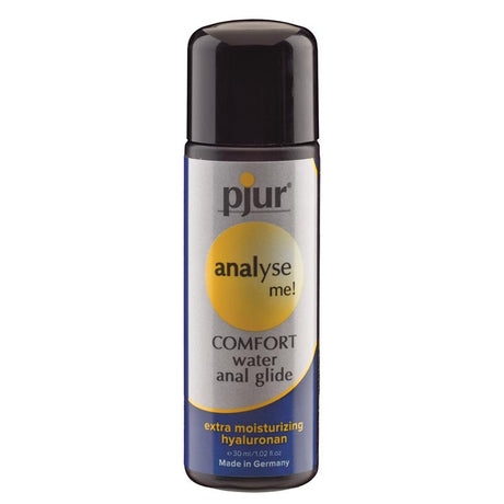 Pjur Analyse Me! Comfort Glide 30 ml – водна формула с хиалурон за анална употреба