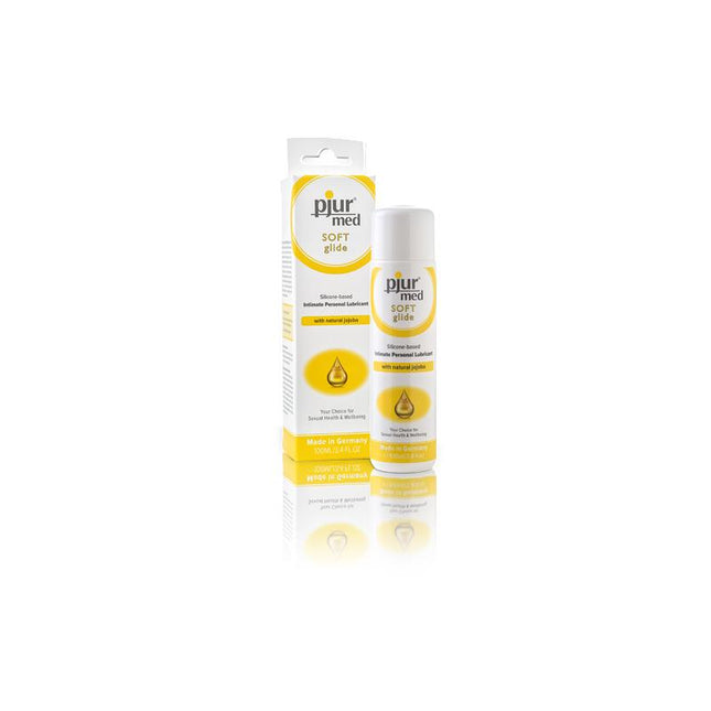 Pjur Med Soft Glide 100ml – силиконов лубрикант с жожоба за чувствителна кожа