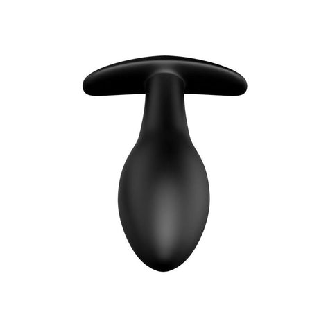 PRETTYLOVE Ancla Negro – компактен анален плъг с водоустойчив дизайн