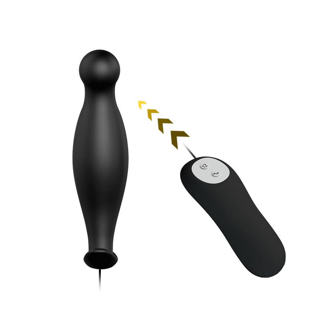 PRETTYLOVE Plug Anal с 12 вибрационни режима – компактен и водоустойчив